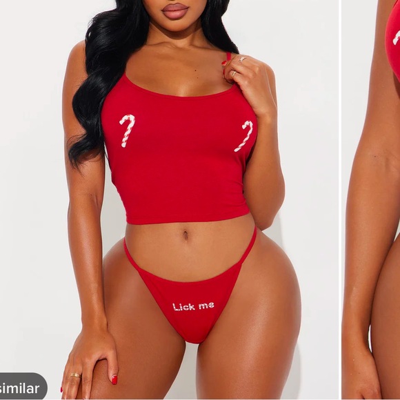 Fashion Nova Thong Set - Picture 1 of 5